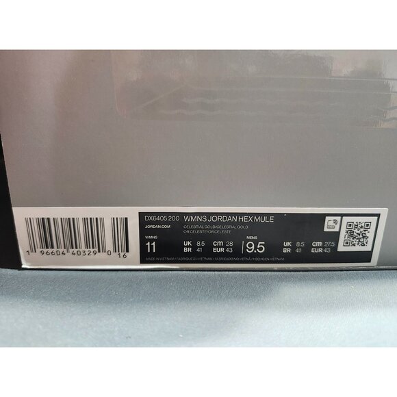 Nike Jordan hex mule size 11W 9.5M - Picture 9 of 9